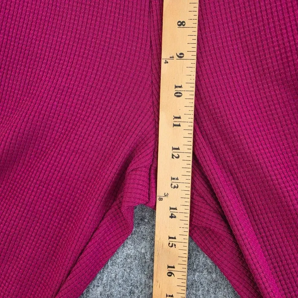 Figs Pants Men Large Off Shift Waffle Jogger Pink Knit Lounge Casual Sweatpants